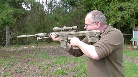 .308 Sniper Rifle with AAC Sound Suppressor - YouTube