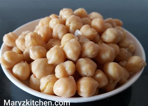 How to cook kabuli chana without baking soda - Mary's Kitchen