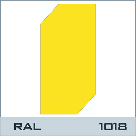 RAL-1018- Zinc Yellow