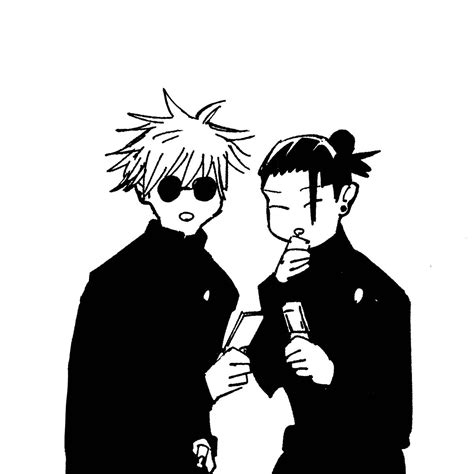 gojo satoru x geto suguru icon | Jujutsu, Mangá icons, Manga