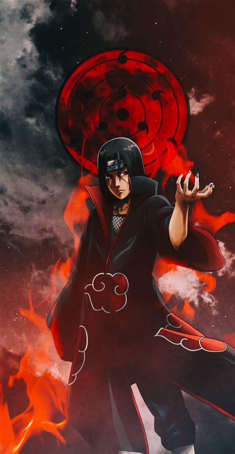 Itachi wallpaper | Chibi anime, Itachi mangekyou sharingan, Mangekyou ...