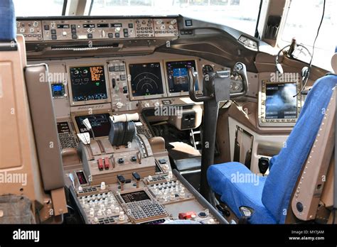 Boeing 777 Cockpit View