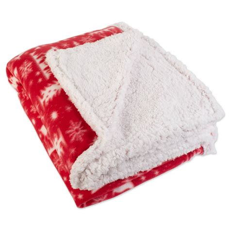 Christmas Sherpa Fleece Throw Blanket 50x60", Reindeer - Walmart.com ...