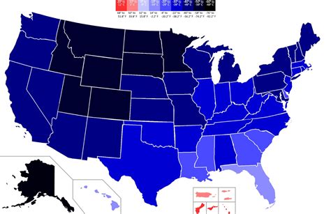 Coldest Temperatures Recorded by State - Vivid Maps