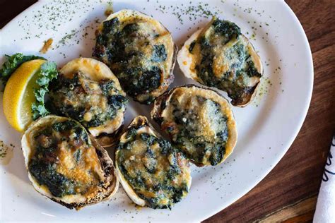 Oysters Rockefeller (6) - Menu - Christie's Seafood & Steaks - Seafood ...