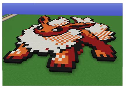 flareon pixel art grid Perler bead patterns flareon pattern fuse ...