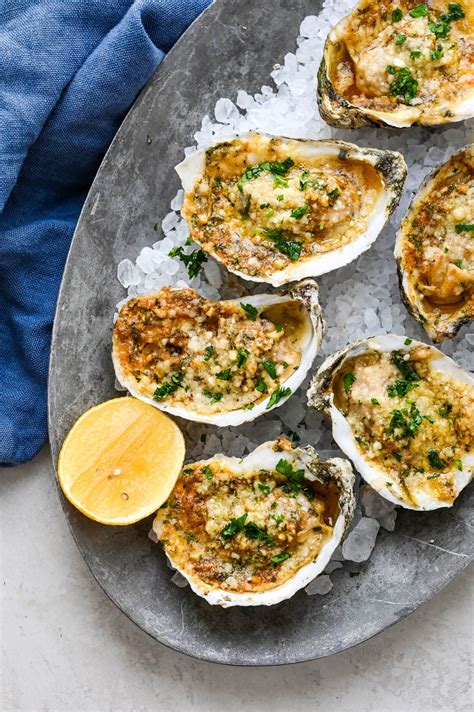 Chargrilled Oysters New Orleans Style - Garlic & Zest