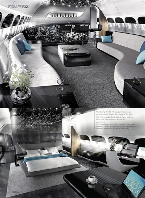 Private Jet Interior Design - VIP Completions Ltd.