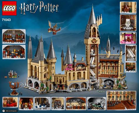 LEGO Harry Potter Hogwarts Castle REVIEW | Castelo de hogwarts ...