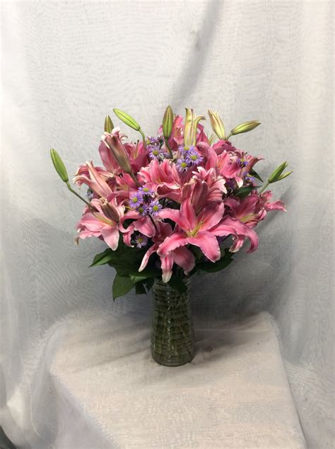 pink lilies in Middle Village, NY | Lovely Blooms Decorations Corp.