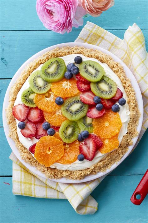 Best Fresh Fruit Cheesecake Pie - How to Make Fresh Fruit Cheesecake Pie