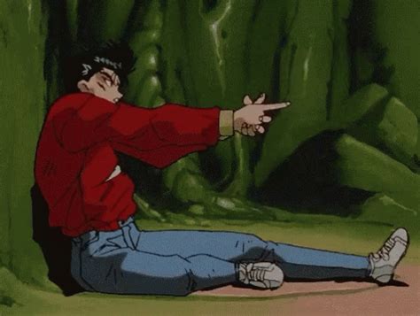 Spirit Gun Yu GIF - SpiritGun Yu Hakusho - Discover & Share GIFs