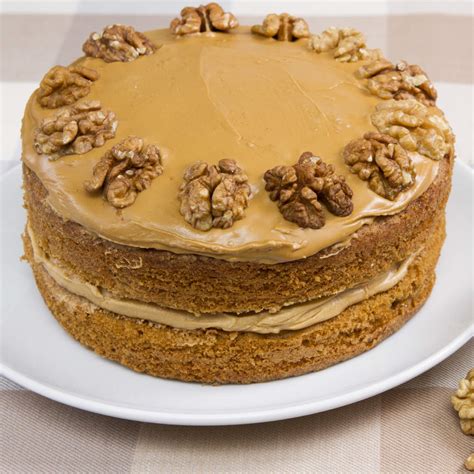 Coffee Walnut Cake Recipe: How to Make Coffee Walnut Cake