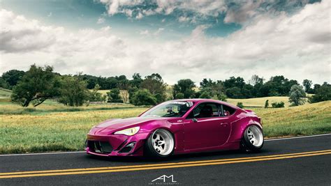 Hate It or Love It: Stanced Toyota 86 Grabs Attention with Pink ...