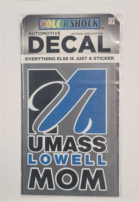 UMass Lowell Spirit Decal | UMass Lowell Bookstore