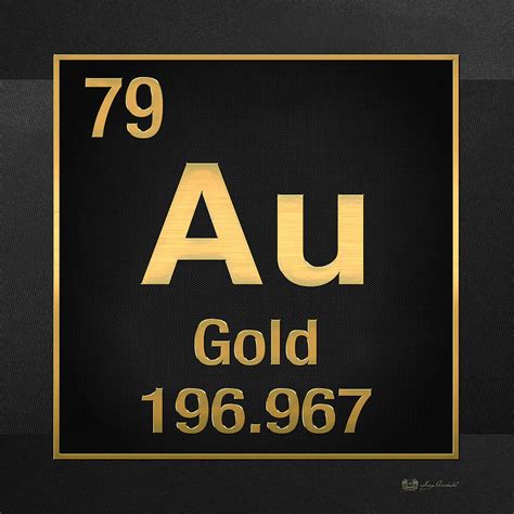 Chemical Symbol for Gold - ChanaknoeRoss