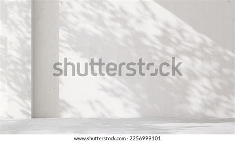 Empty White Paint Room Unfinished Rough Stock Illustration 2256999101 ...