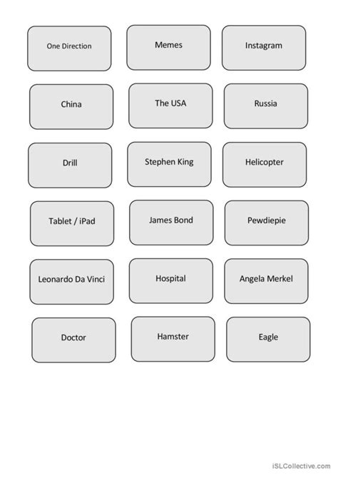 Printable Heads Up Game Cards Printable Word Searches, 41% OFF