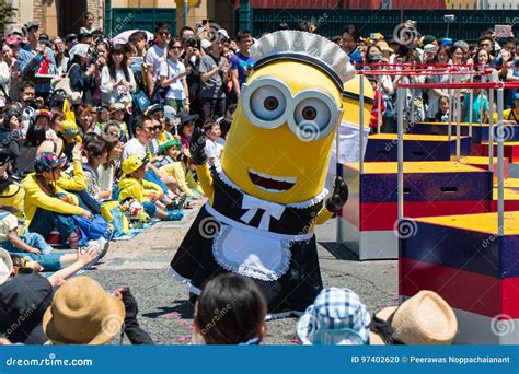 Minions parade show editorial image. Image of popular - 97402620