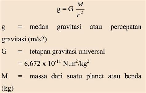 Hukum Gravitasi Universal – Ujian