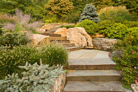 Natural Stone Steps – Cording Landscape Design