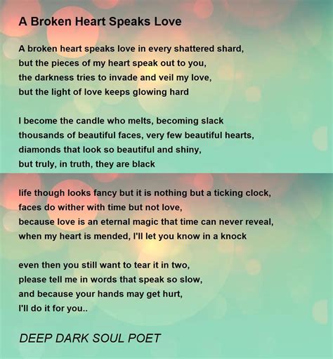 Destroyed Heart Poems