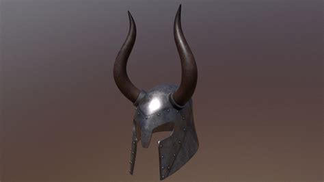 Horned Medieval Helmet - Buy Royalty Free 3D model by OverLord (@San ...