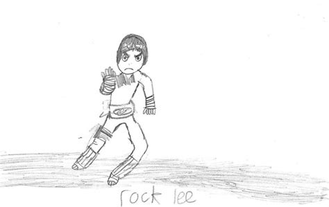 rock lee chunin exams « Naruto Fanart