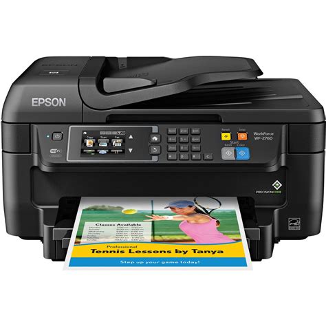 Epson WorkForce WF-2760 All-in-One Wireless Color Printer/Copier ...