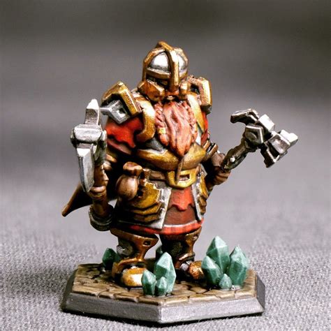 Rorik Frostbeard - Hero Forge custom miniature. Great detail on the ...