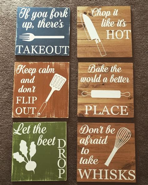 Chop it like it's hot, funny kitchen signs, kitchen decor, rustic decor ...