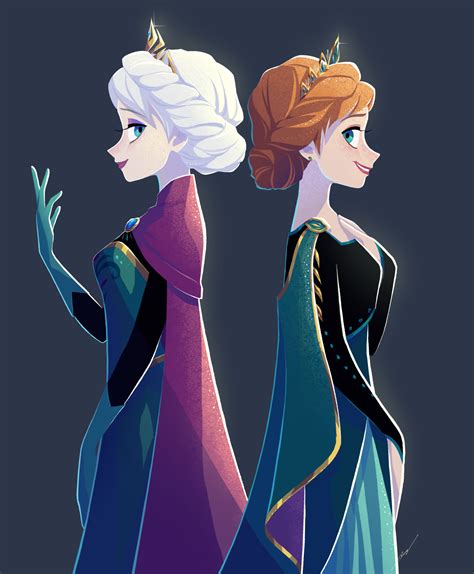 Elsa and Anna - Frozen 2 Fan Art (43429481) - Fanpop - Page 54