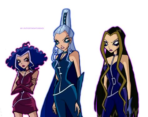 Winx Club- The Trix PNG by MythixTheNatureKey on DeviantArt