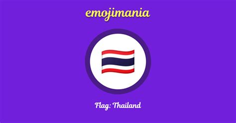 🇹🇭 Flag: Thailand emoji Copy & Paste - Emojimania