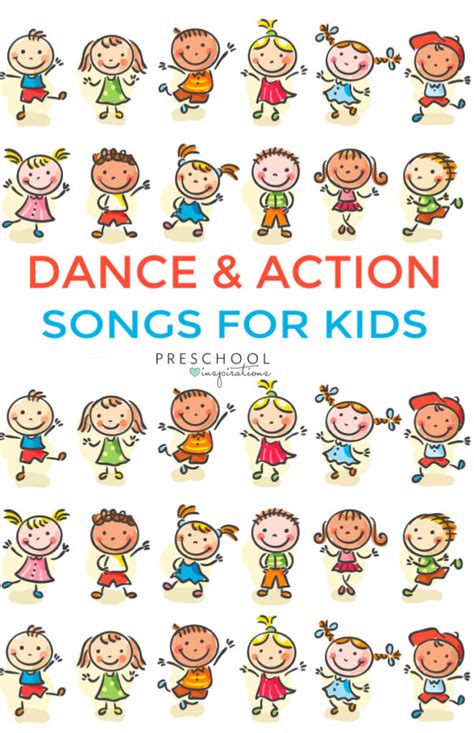 Dance Songs for Kids - Preschool Inspirations