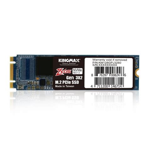 KINGMAX Introduces Entry-level M.2 PCIe SSD PJ-3280