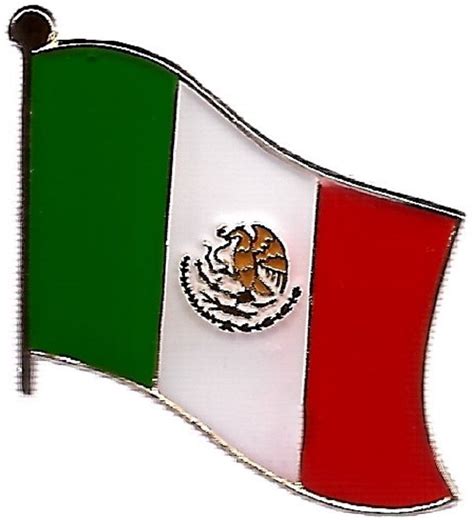 PACK of 3 Mexico Single Flag Lapel Pins, Mexican Pin Badge - Walmart.com