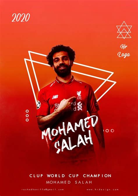 MOBILE POSTER MOHAMED SALAH | Football poster, Football, Football design