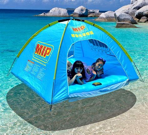 This Inflatable Floating Tent Lets You Relax Under Some Shade While On ...