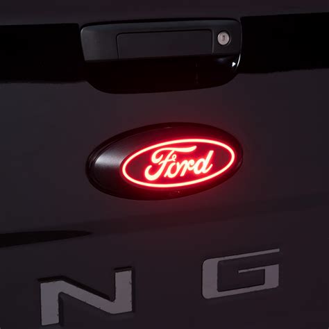 Putco Luminix Red LED Ford Tailgate Emblem (Pat. 11,371,688 B1)