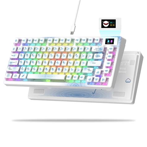 Buy XVX S-K80 75% Keyboard with Color OLED Display Mechanical Gaming ...