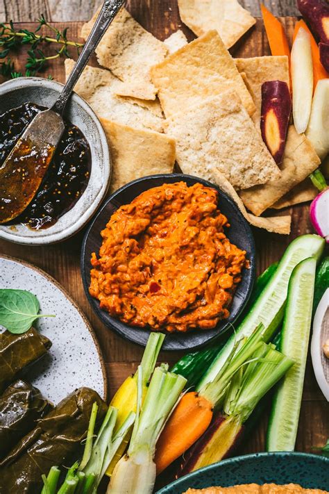 Vegan Mezze Platter | Crowded Kitchen