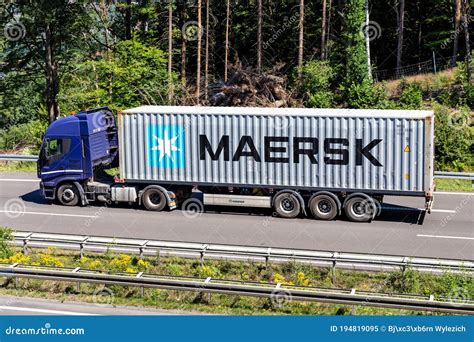 Maersk Container Editorial Photo | CartoonDealer.com #99860901