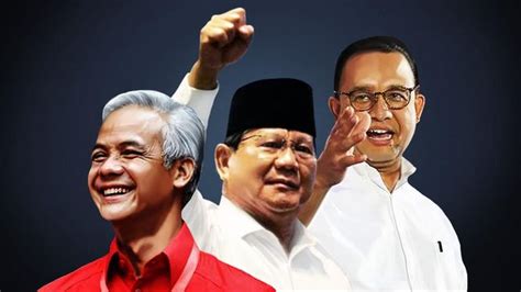 Satu Kata Capres Prabowo, Ganjar, Anies: Senior Sampai Teman!