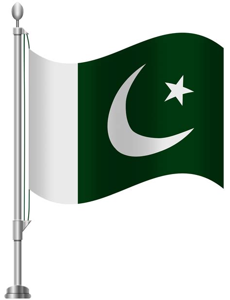 Pakistan Flag PNG Clip Art - Best WEB Clipart