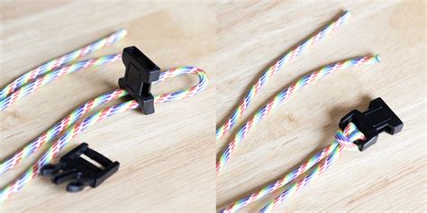 How-to: Rainbow Paracord Dog Collar