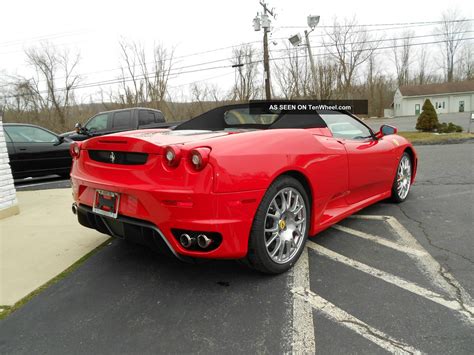 2008 Ferrari F430 Spider Convertible 2 - Door 4. 3l