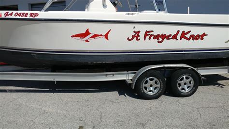 Custom vinyl boat lettering ~ Sailboat optimist plans