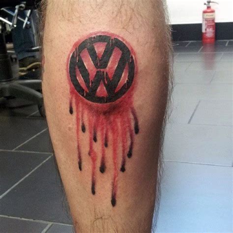 50 Volkswagen VW Tattoos für Männer – Automotive Design-Ideen - Mann ...