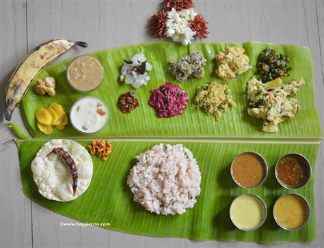 Onam Sadhya Menu ~ Cook with Sharmila